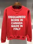 dsquared2 2019 sweatshirt dsquared2 born in canada made in italy red ds257